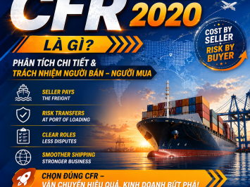 CFR Incoterms 2020 là gì? Phân tích chi tiết và trách nhiệm của người bán – người mua
