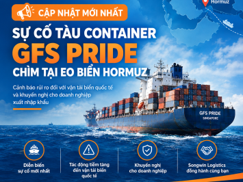 GFS PRIDE Container Ship Sinks in the Strait of Hormuz: Latest Maritime Incident Update