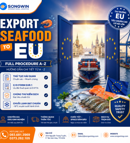 Procedures for Exporting Seafood to the EU: A Complete A–Z Guide