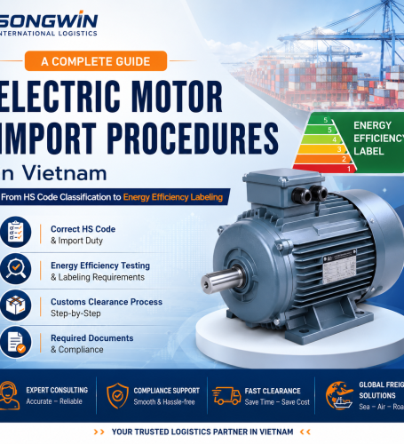 Electric Motor Import Procedures in Vietnam: A Complete Guide from HS Code Classification to Energy Efficiency Labeling