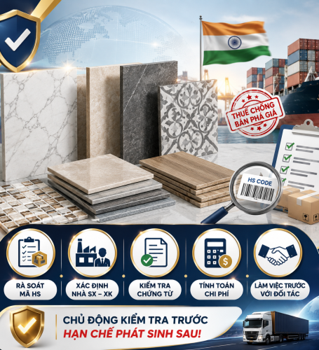 ANTI-DUMPING DUTIES ON CERAMIC AND PORCELAIN TILES FROM INDIA