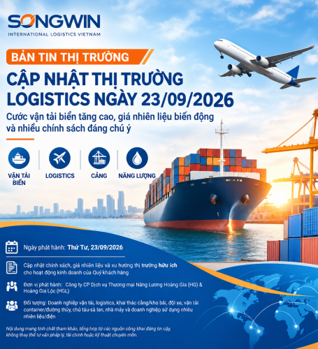 LOGISTICS MARKET UPDATE – SEPTEMBER 23, 2026: HIGH SEA FREIGHT RATES AND VOLATILE FUEL PRICES