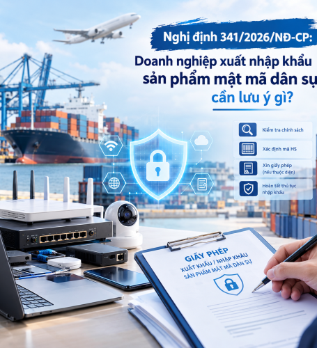 Decree 341/2026/ND-CP: What Import and Export Businesses Need to Know About Civil Cryptographic Products